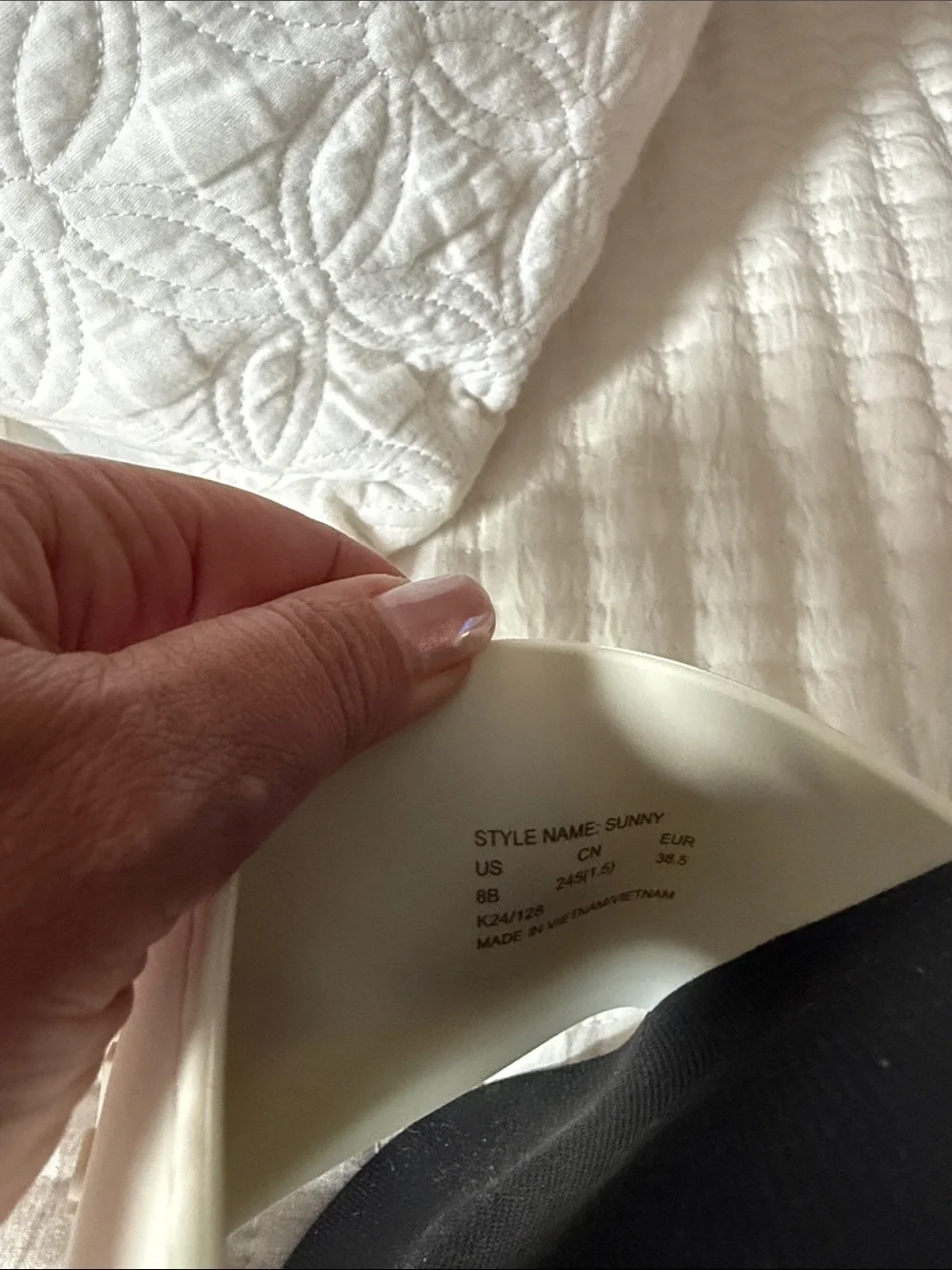 kate spade White and Black Logo Slide Sandals